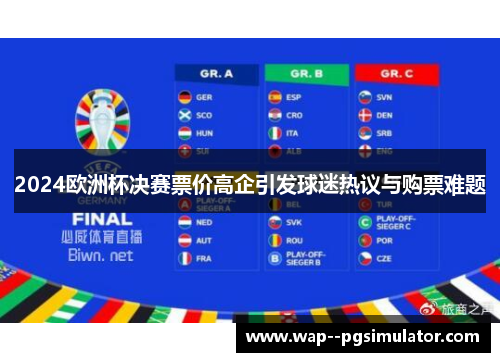 2024欧洲杯决赛票价高企引发球迷热议与购票难题 2024欧洲杯决赛票价高企引发球迷热议与购票难题